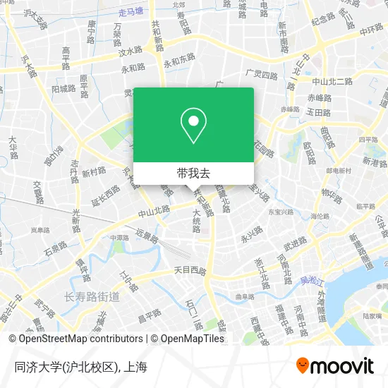 同济大学(沪北校区)地图