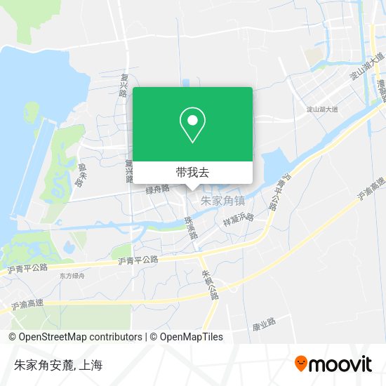 朱家角安麓地图