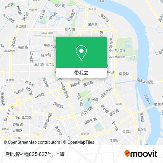 翔殷路4幢825-827号地图