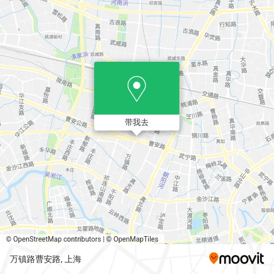 万镇路曹安路地图