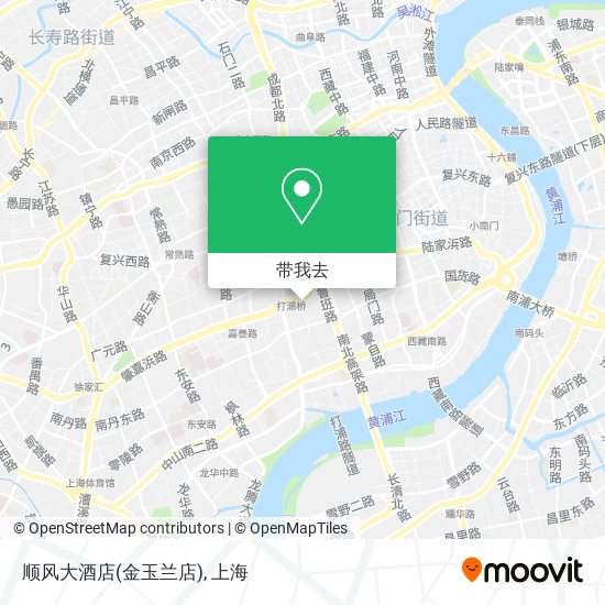 顺风大酒店(金玉兰店)地图