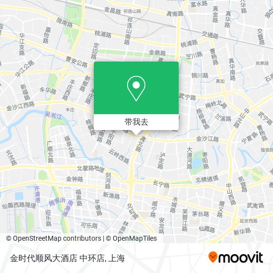 金时代顺风大酒店 中环店地图