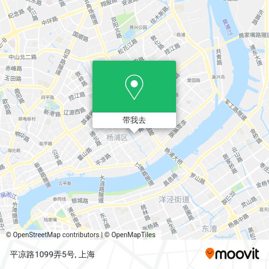 平凉路1099弄5号地图