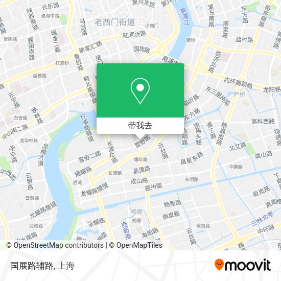 国展路辅路地图