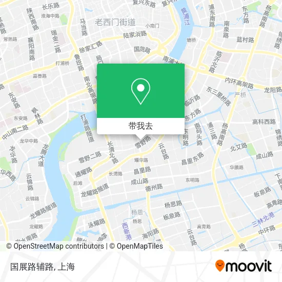 国展路辅路地图