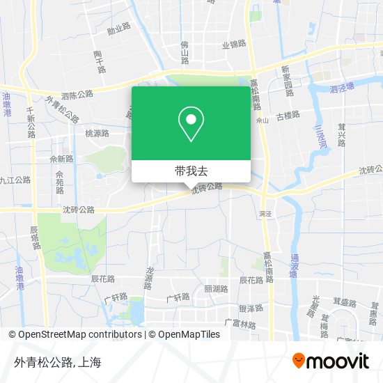 外青松公路地图