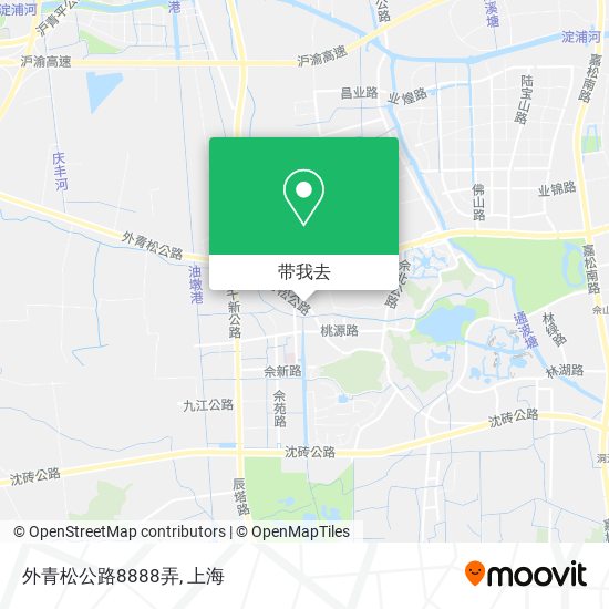 外青松公路8888弄地图