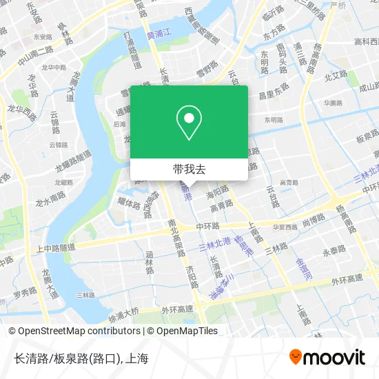 长清路/板泉路(路口)地图