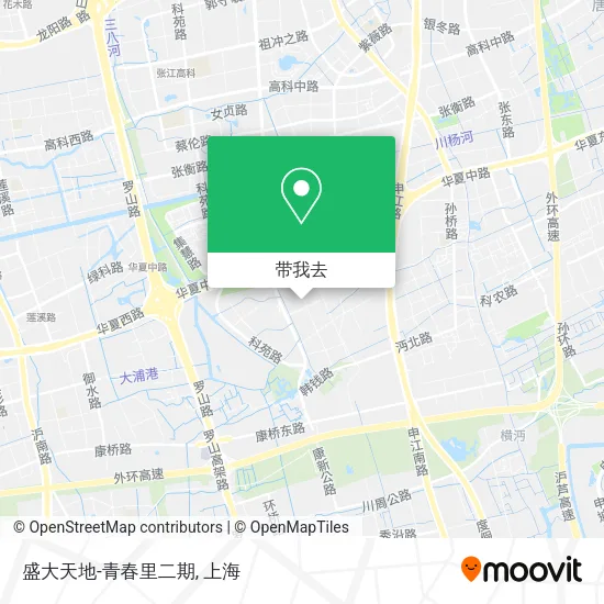 盛大天地-青春里二期地图