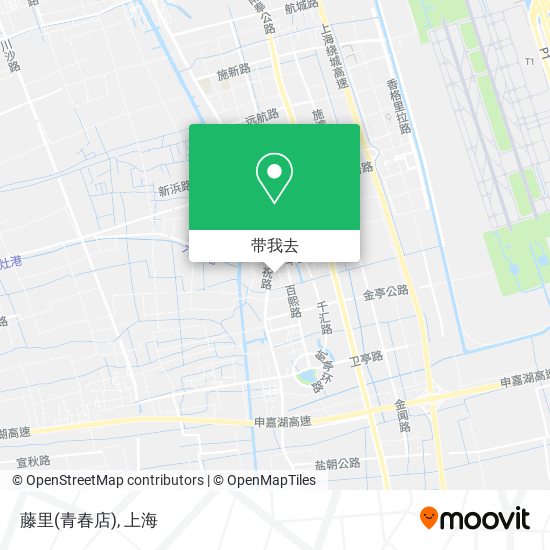 藤里(青春店)地图