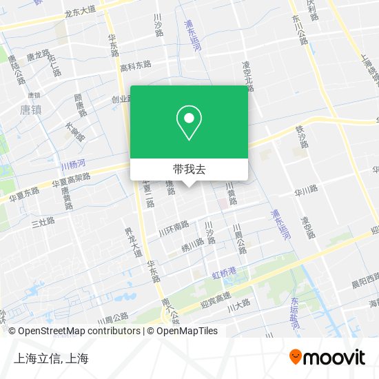 上海立信地图