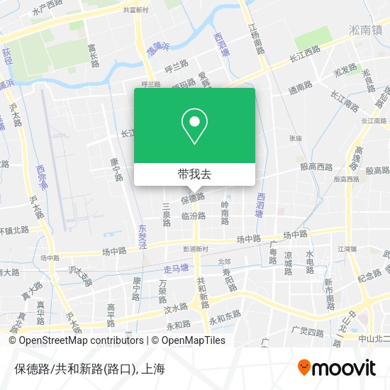 保德路/共和新路(路口)地图