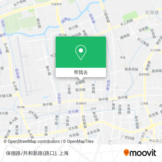 保德路/共和新路(路口)地图