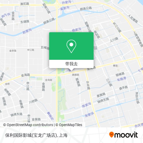 保利国际影城(宝龙广场店)地图