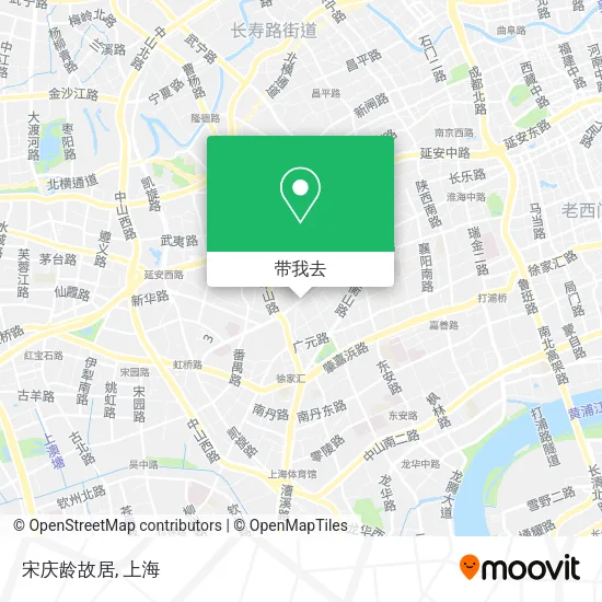 宋庆龄故居地图