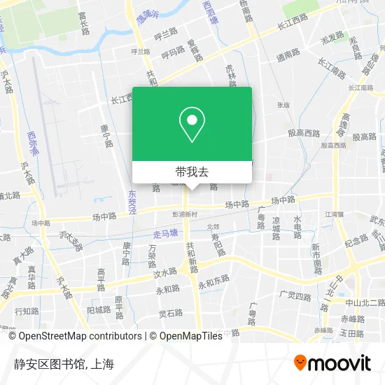 静安区图书馆地图