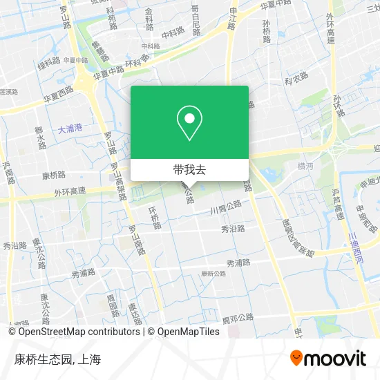康桥生态园地图