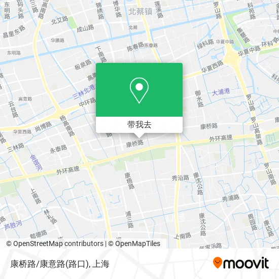 康桥路/康意路(路口)地图