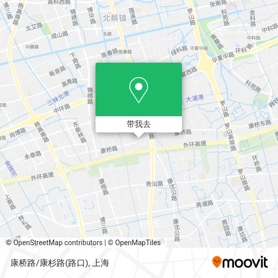 康桥路/康杉路(路口)地图