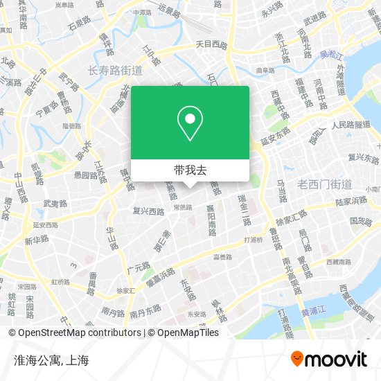 淮海公寓地图