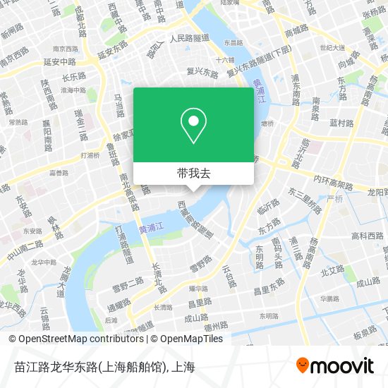 苗江路龙华东路(上海船舶馆)地图
