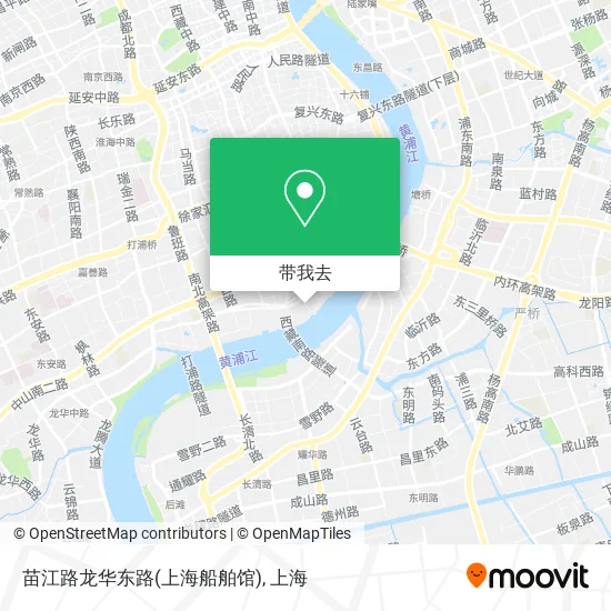 苗江路龙华东路(上海船舶馆)地图