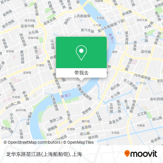 龙华东路苗江路(上海船舶馆)地图