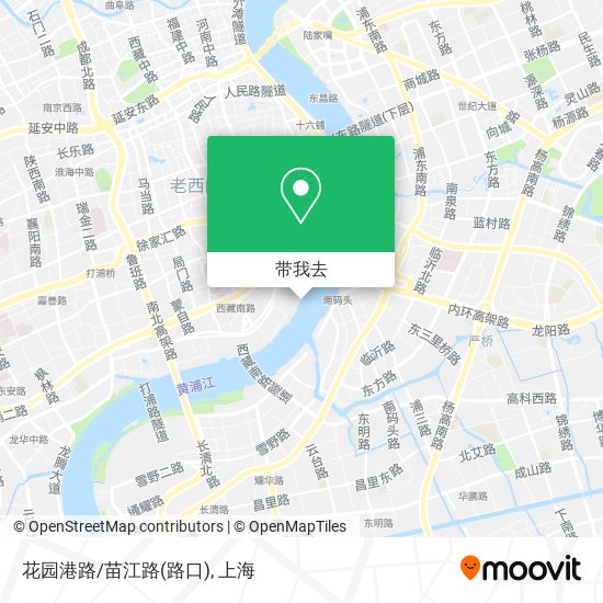 花园港路/苗江路(路口)地图