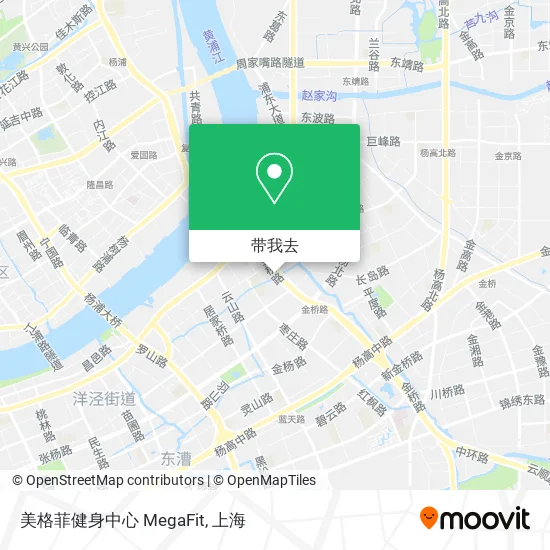 美格菲健身中心 MegaFit地图