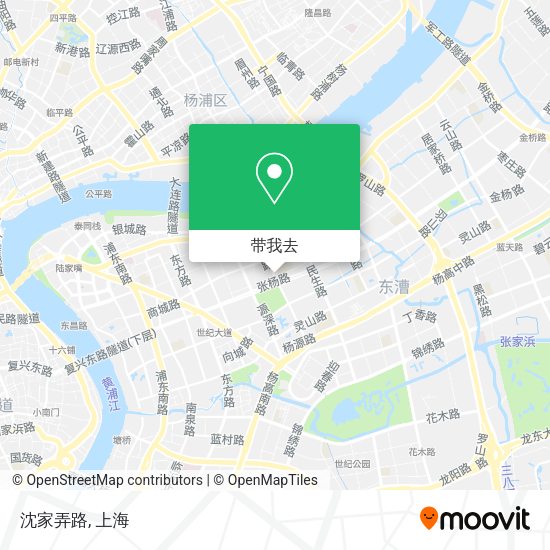 沈家弄路地图