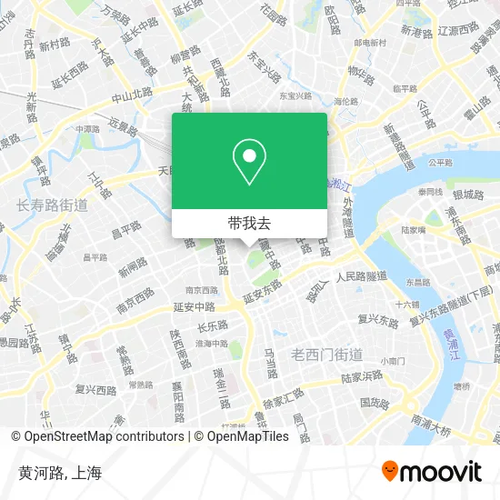 黄河路地图