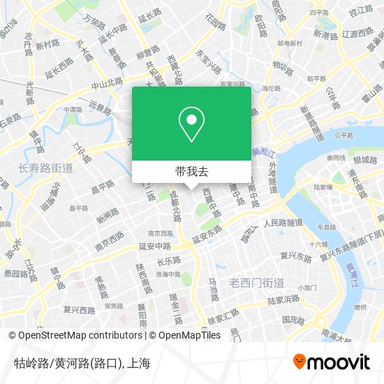 牯岭路/黄河路(路口)地图