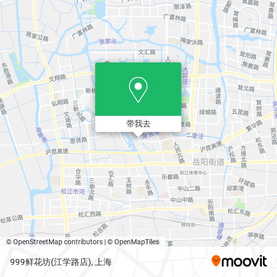 999鲜花坊(江学路店)地图