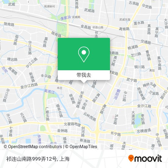 祁连山南路999弄12号地图
