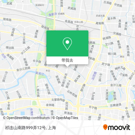 祁连山南路999弄12号地图