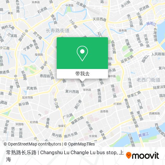 常熟路长乐路 | Changshu Lu Changle Lu bus stop地图