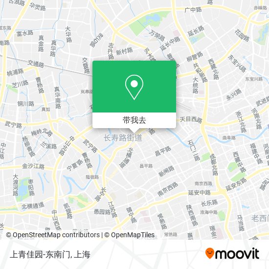上青佳园-东南门地图