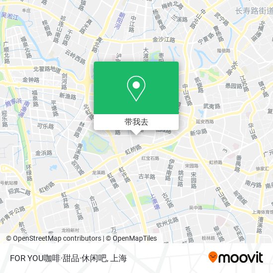 FOR YOU咖啡·甜品·休闲吧地图