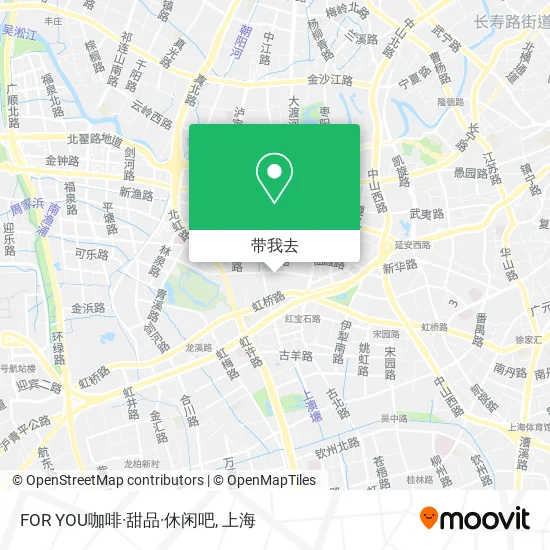 FOR YOU咖啡·甜品·休闲吧地图