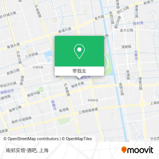 南郊宾馆-酒吧地图