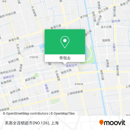 美惠全连锁超市(NO.126)地图
