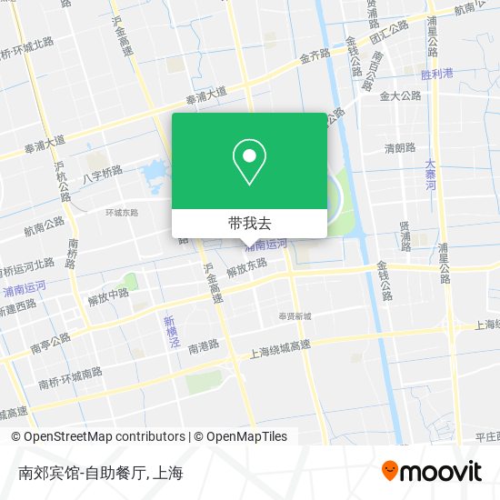 南郊宾馆-自助餐厅地图