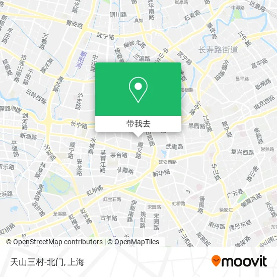 天山三村-北门地图