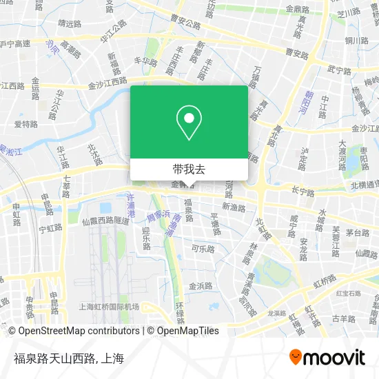 福泉路天山西路地图