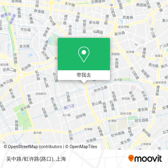 吴中路/虹许路(路口)地图