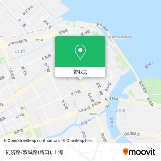 同济路/双城路(路口)地图