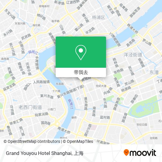 Grand Youyou Hotel Shanghai地图