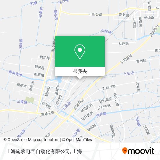 上海施承电气自动化有限公司地图