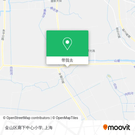 金山区廊下中心小学地图