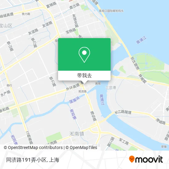 同济路191弄小区地图